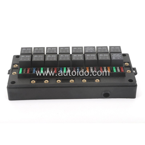 12V 24 Way Auto Waterproof Fuse Relay Box